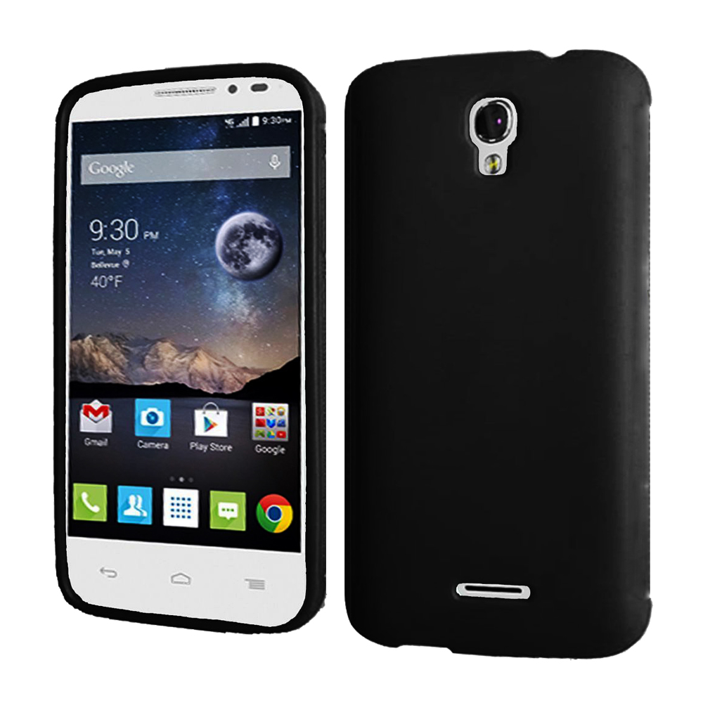 Alcatel ONE Touch Pop Astro 5042T TPU Gel Soft Case (Black)
